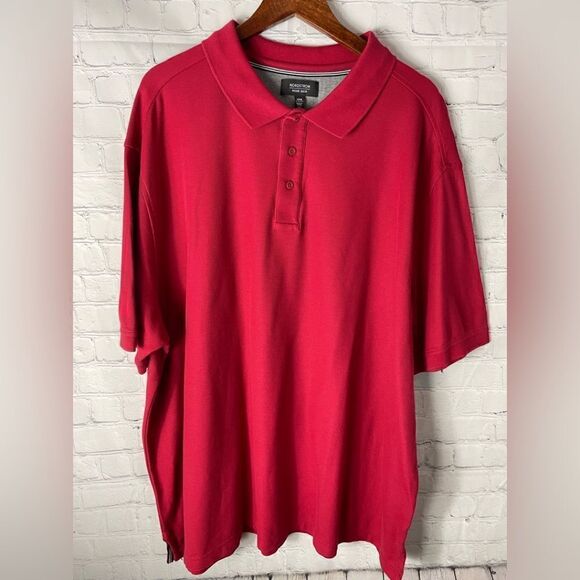 Nordstrom Red Polo Size 3XB - Picture 1 of 4